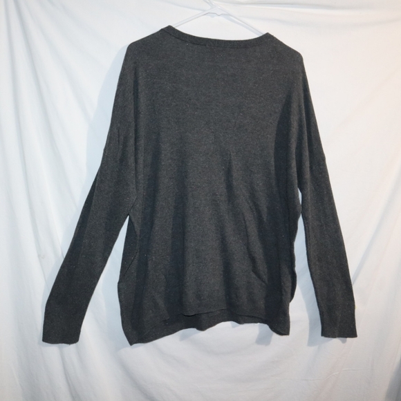 Mint Velvet Gray V Neck Sweater L - Picture 5 of 11